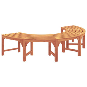 Παγκάκι Δέντρου 8 -Seater 2 τμχ. 160 x 80 x 45cm Φυσικό