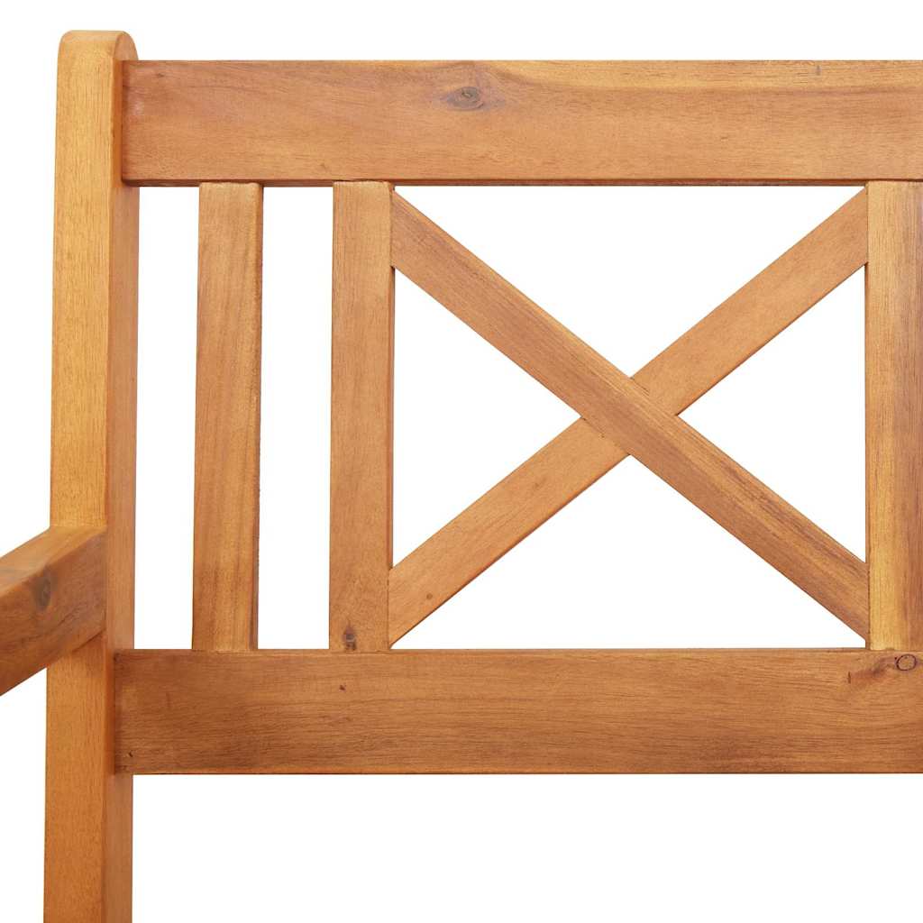 Εξωτερικός πάγκος 4 pcs Φυσικό 56 x 55,5 x 90 εκ.