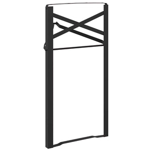 Πόδι Τραπέζι Μπύρας 2 pcs Μαύρο 39 x 3 x 75 εκ - Pakobazaar
