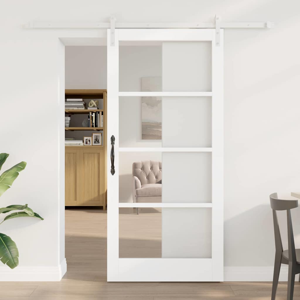 Συρόμενη Πόρτα ORKDAL Λευκό 93 x 202 cm - Pakobazaar