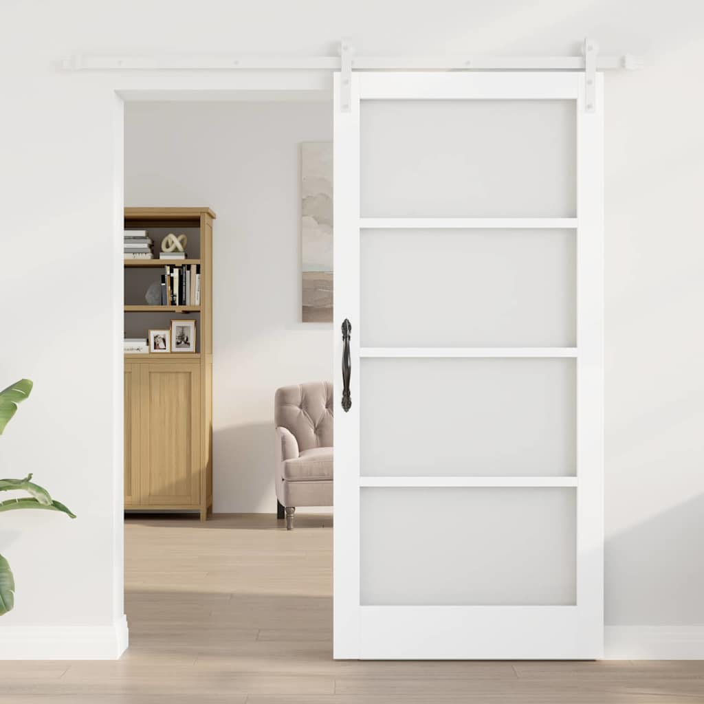 Συρόμενη Πόρτα ORKDAL Λευκό 93 x 202 cm - Pakobazaar