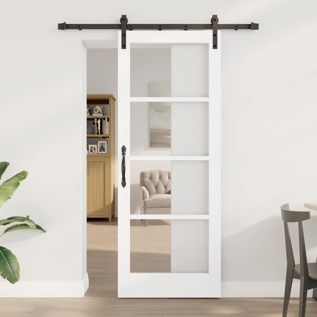 Συρόμενη Πόρτα ORKDAL Λευκό 78 x 202 εκ. - Pakobazaar