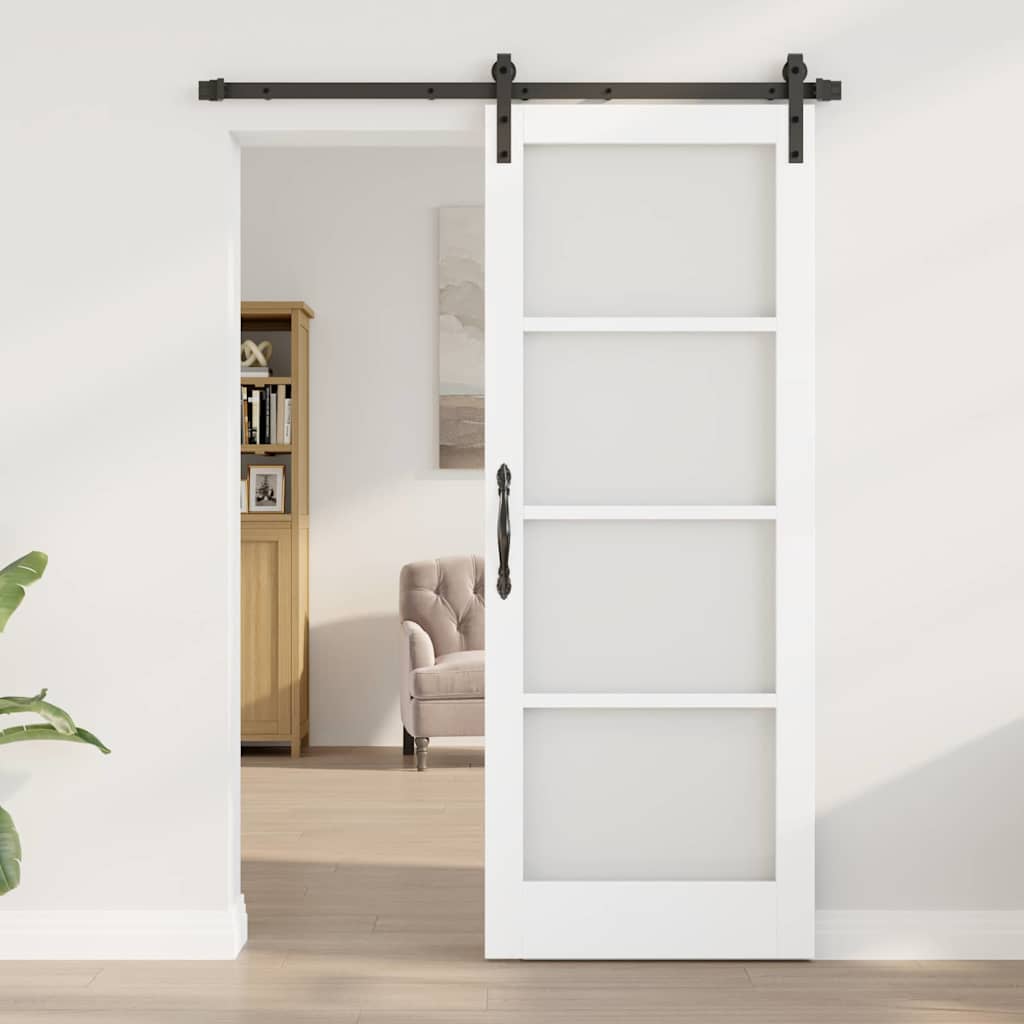 Συρόμενη Πόρτα ORKDAL Λευκό 78 x 202 εκ. - Pakobazaar