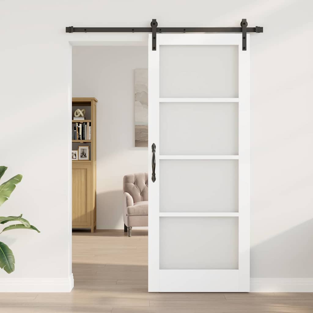 Συρόμενη Πόρτα ORKDAL Λευκό 83 x 211 εκ. - Pakobazaar