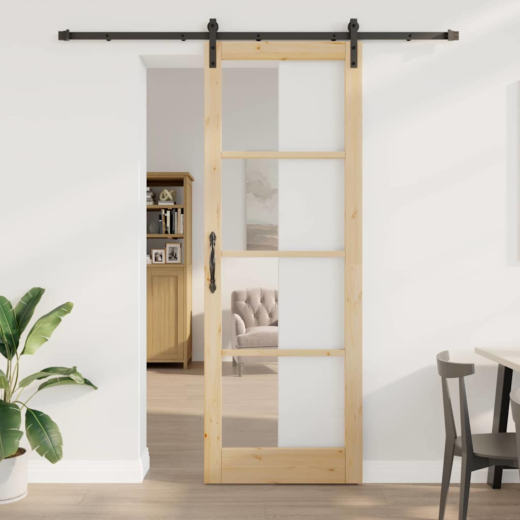 Συρόμενη Πόρτα ORKDAL Φυσικό 83 x 232 εκ. - Pakobazaar