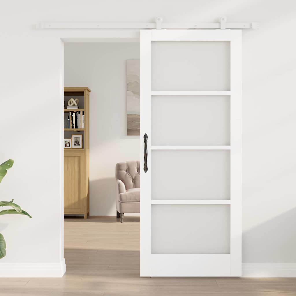 Συρόμενη Πόρτα ORKDAL Λευκό 83 x 202 εκ. - Pakobazaar