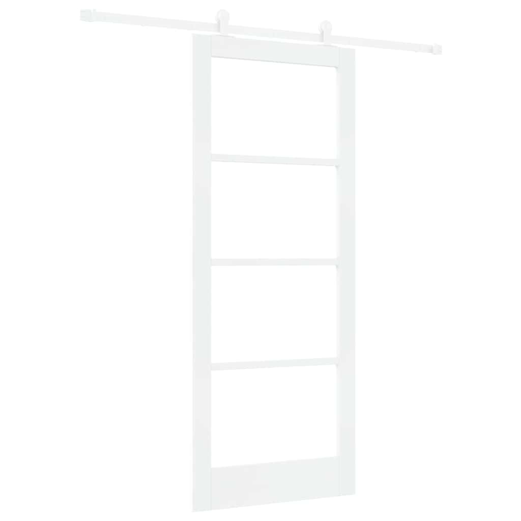 Συρόμενη Πόρτα ORKDAL Λευκό 83 x 202 εκ. - Pakobazaar