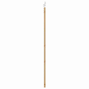 Συρόμενη Πόρτα ORKDAL 86 x 198,5 cm Μασίφ ξύλο πεύκου και γυαλί - Pakobazaar
