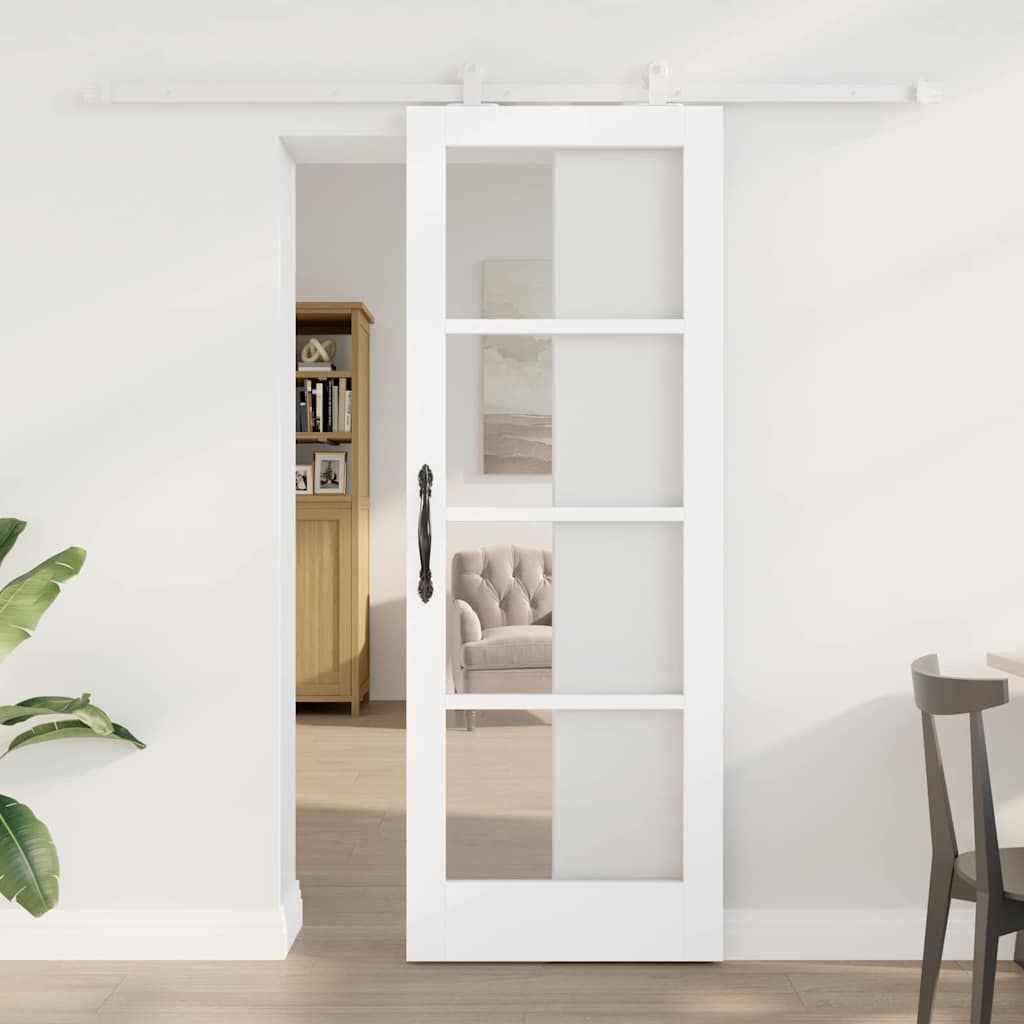 Συρόμενη Πόρτα ORKDAL 73,5 x 198,5 εκ. Λευκό - Pakobazaar