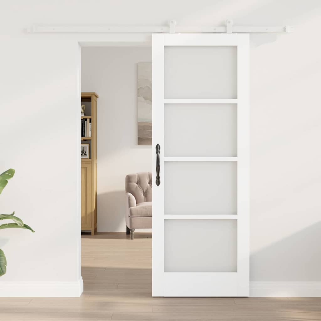 Συρόμενη Πόρτα ORKDAL 73,5 x 198,5 εκ. Λευκό - Pakobazaar