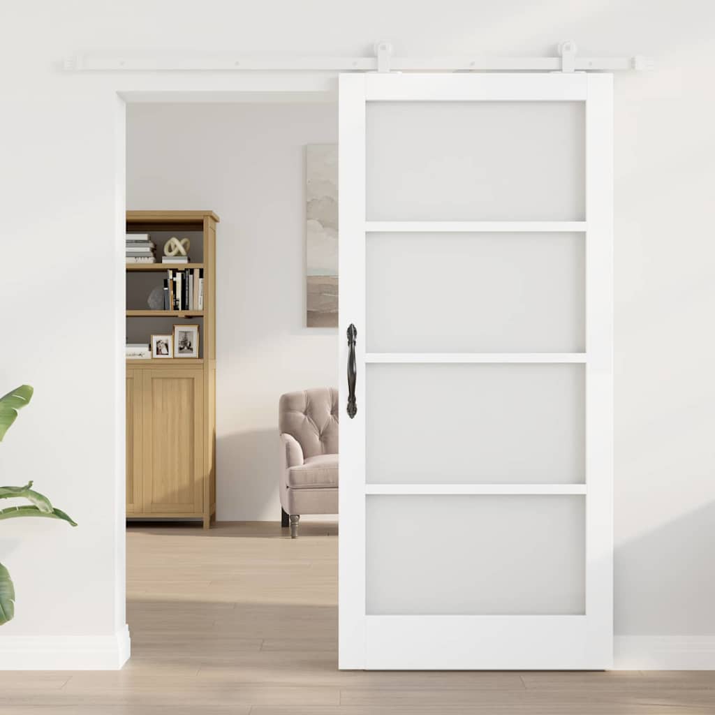 Συρόμενη Πόρτα ORKDAL Λευκό 93 x 202 cm - Pakobazaar