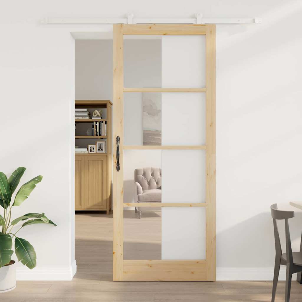 Συρόμενη Πόρτα ORKDAL Φυσικό 93 x 232 εκ. - Pakobazaar