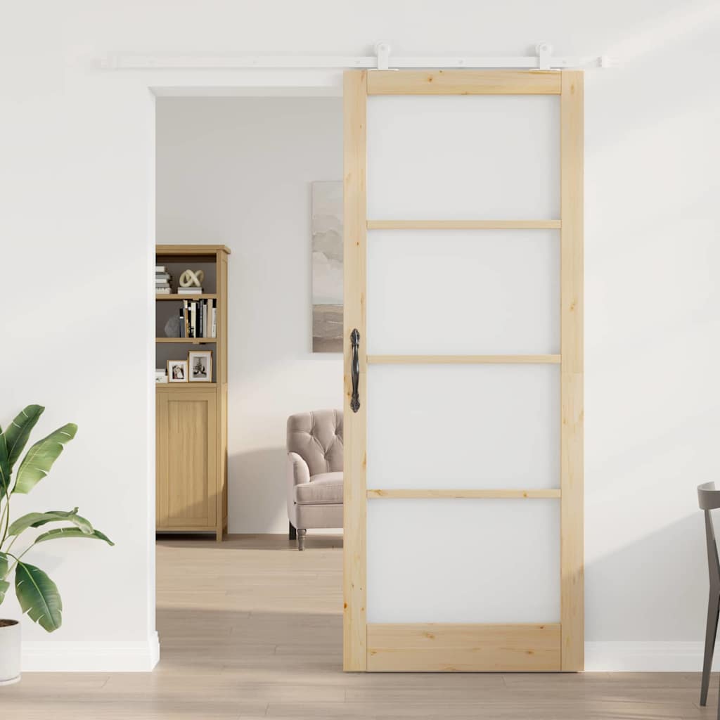 Συρόμενη Πόρτα ORKDAL Φυσικό 93 x 232 εκ. - Pakobazaar