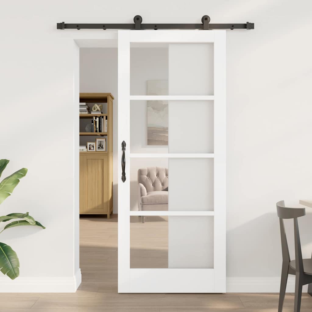 Συρόμενη Πόρτα ORKDAL Λευκό 83 x 202 εκ. - Pakobazaar