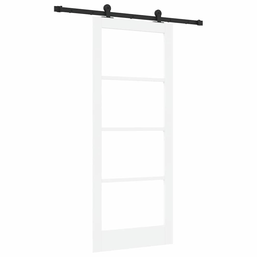 Συρόμενη Πόρτα ORKDAL Λευκό 83 x 202 εκ. - Pakobazaar