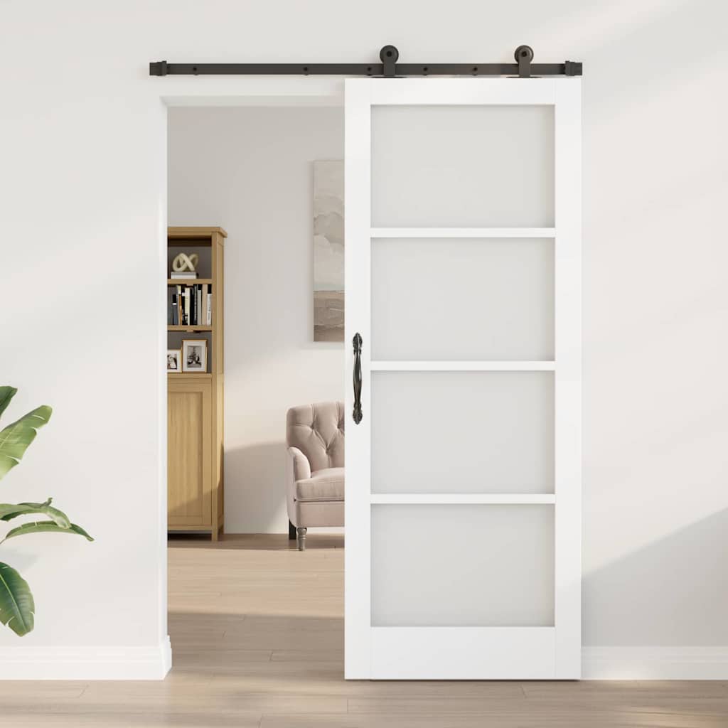 Συρόμενη Πόρτα ORKDAL Λευκό 83 x 211 εκ. - Pakobazaar