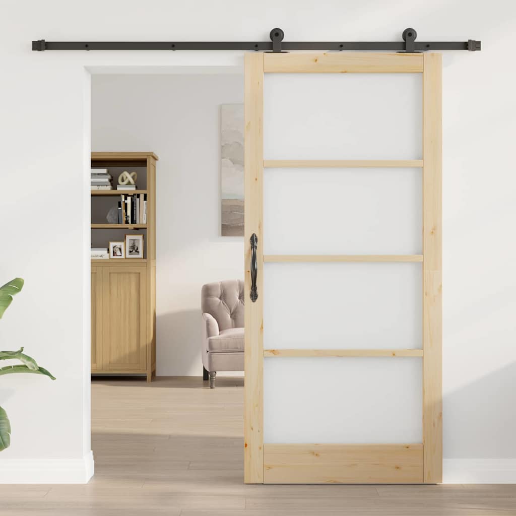 Συρόμενη Πόρτα ORKDAL Φυσικό 93 x 202 cm - Pakobazaar
