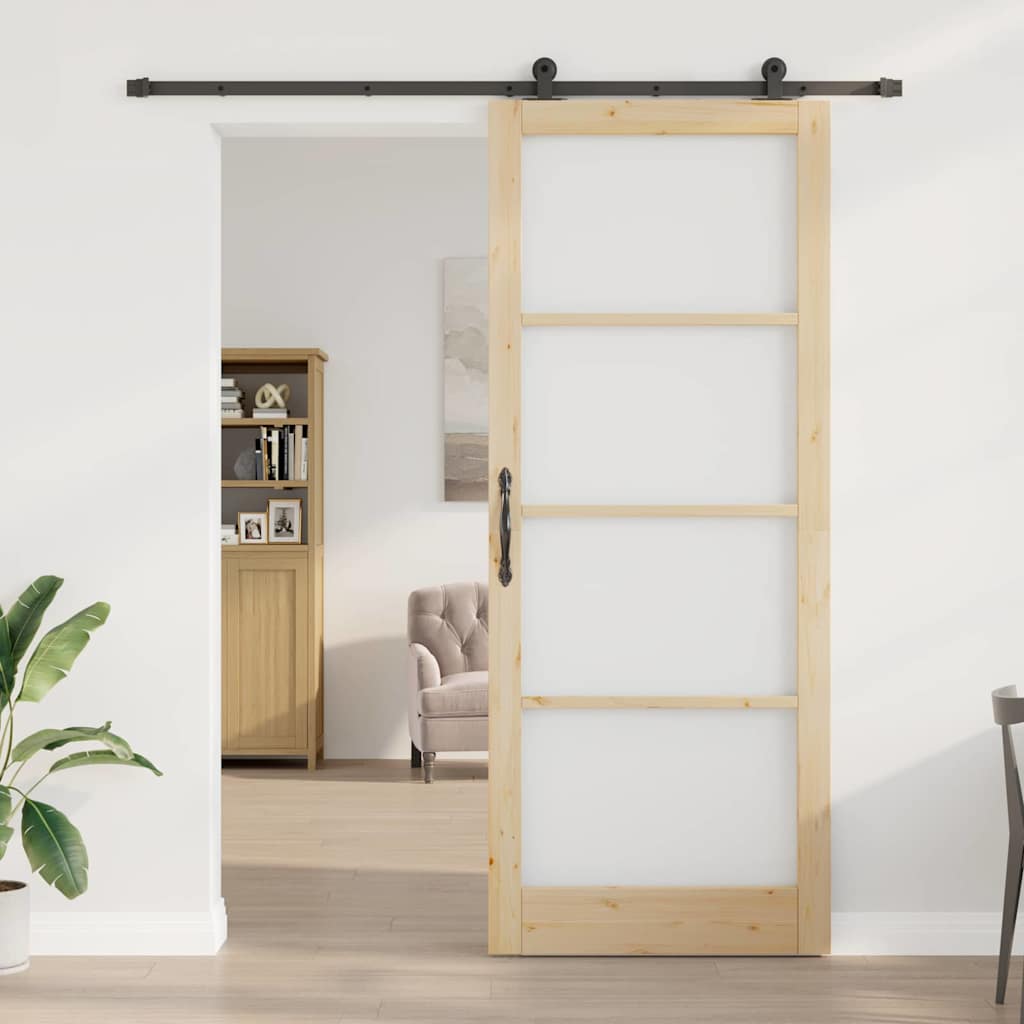 Συρόμενη Πόρτα ORKDAL Φυσικό 93 x 232 εκ. - Pakobazaar