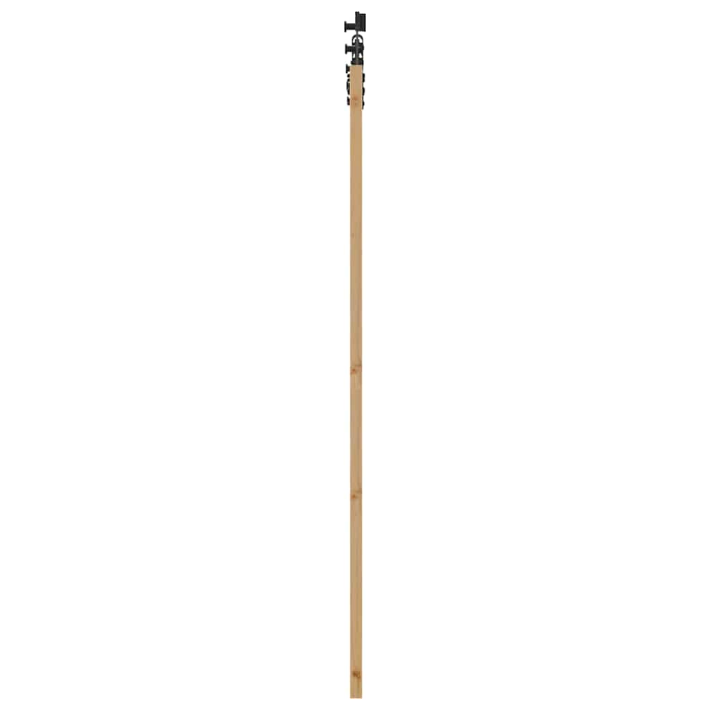 Συρόμενη Πόρτα ORKDAL 86 x 198,5 cm Μασίφ ξύλο πεύκου και γυαλί - Pakobazaar