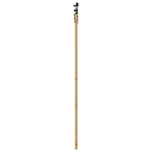 Συρόμενη Πόρτα ORKDAL 86 x 198,5 cm Μασίφ ξύλο πεύκου και γυαλί - Pakobazaar