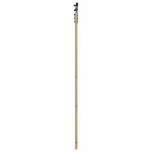 Συρόμενη Πόρτα ORKDAL 86 x 211 cm Μασίφ ξύλο πεύκου και γυαλί - Pakobazaar
