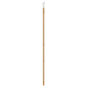 Συρόμενη Πόρτα Φυσικό 93 x 202 cm Μασίφ ξύλο πεύκου και γυαλί - Pakobazaar