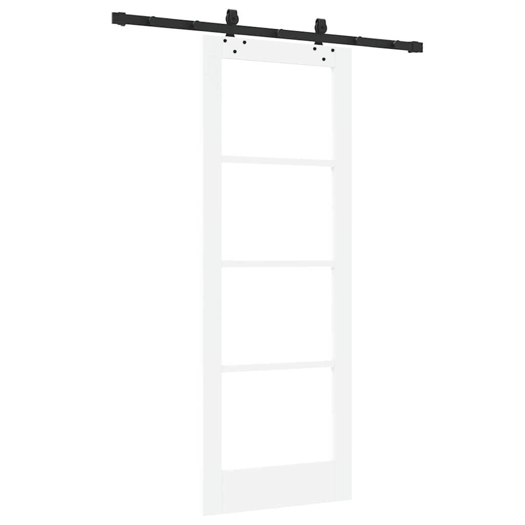 Συρόμενη Πόρτα Λευκό 73,5 x 198,5 εκ. - Pakobazaar