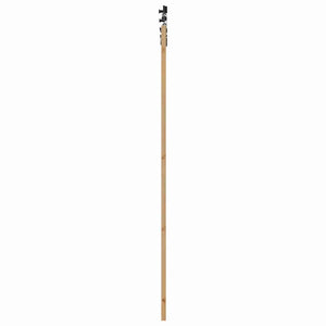 Συρόμενη Πόρτα Φυσικό 78 x 232 cm Μασίφ ξύλο πεύκου και γυαλί - Pakobazaar
