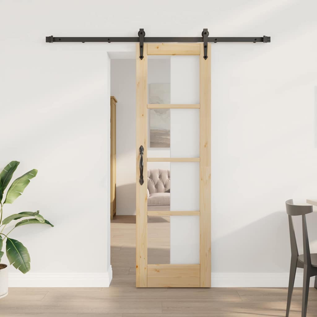 Συρόμενη Πόρτα Φυσικό 61 x 198,5 εκ. - Pakobazaar