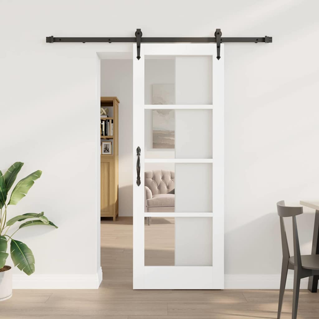 Συρόμενη Πόρτα Λευκό 73,5 x 198,5 εκ. - Pakobazaar