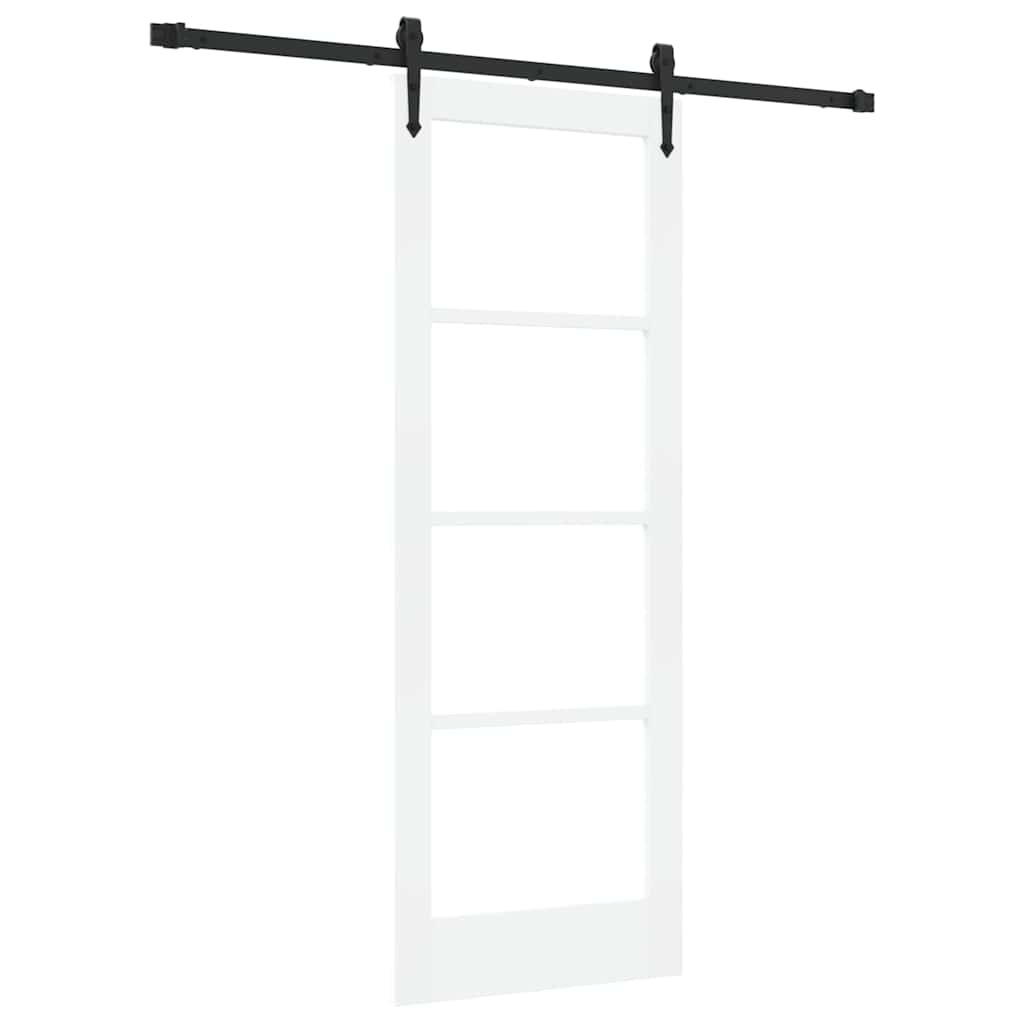 Συρόμενη Πόρτα Λευκό 73,5 x 198,5 εκ. - Pakobazaar