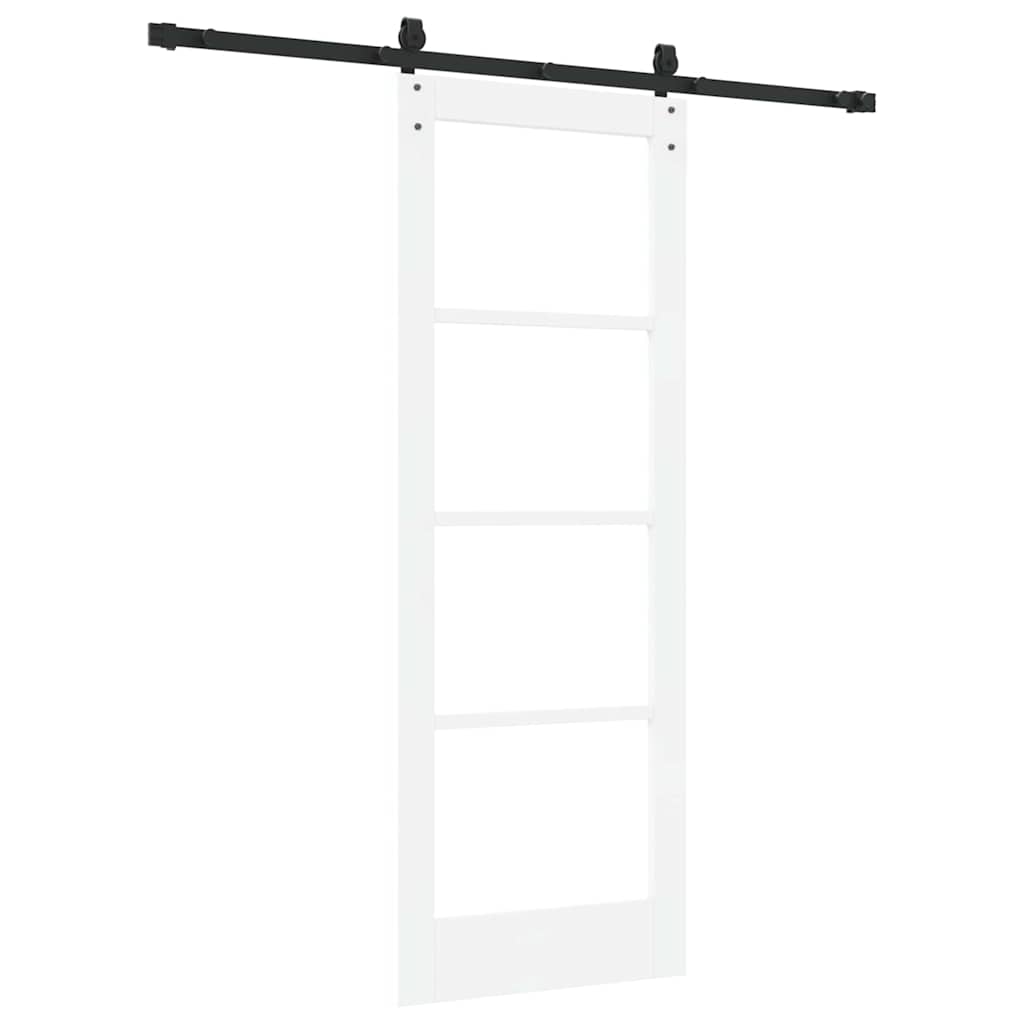 Συρόμενη Πόρτα Λευκό 73,5 x 198,5 εκ. - Pakobazaar