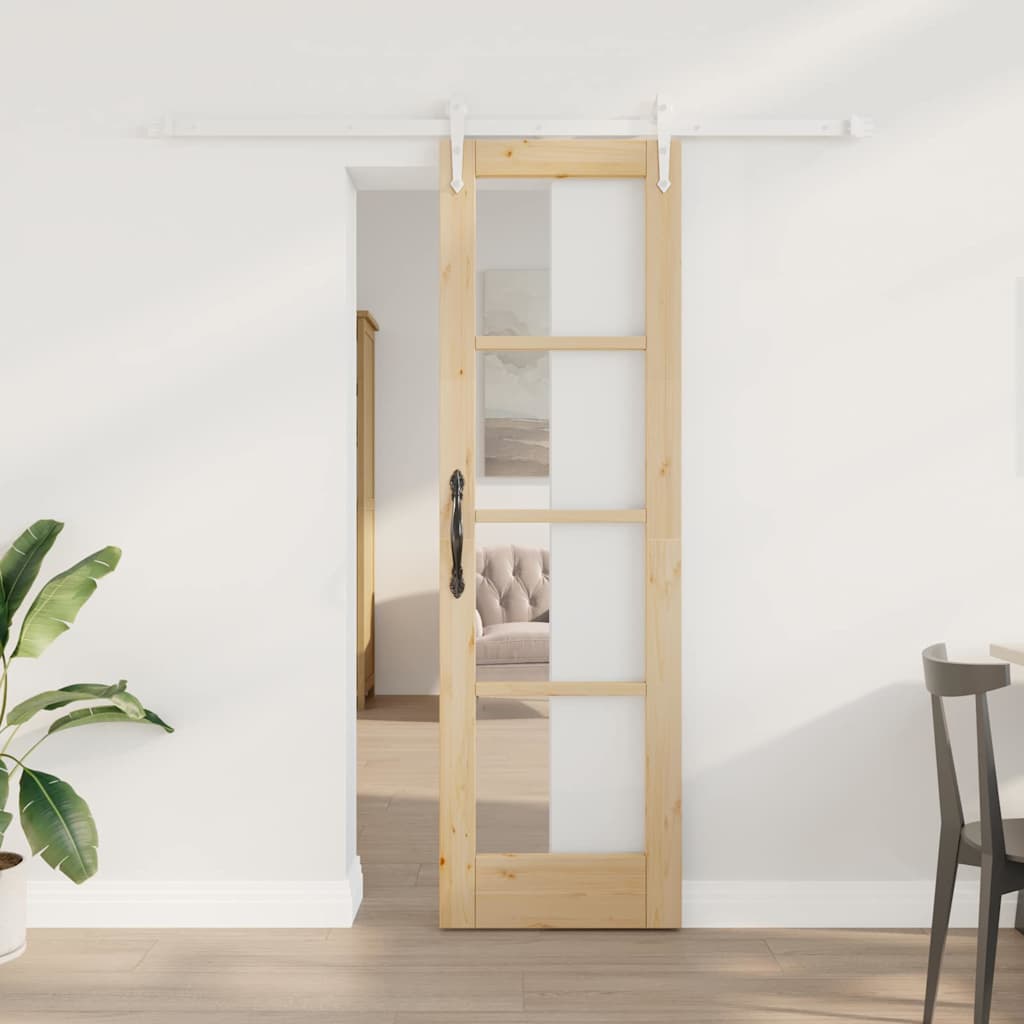 Συρόμενη Πόρτα Φυσικό 61 x 198,5 εκ. - Pakobazaar