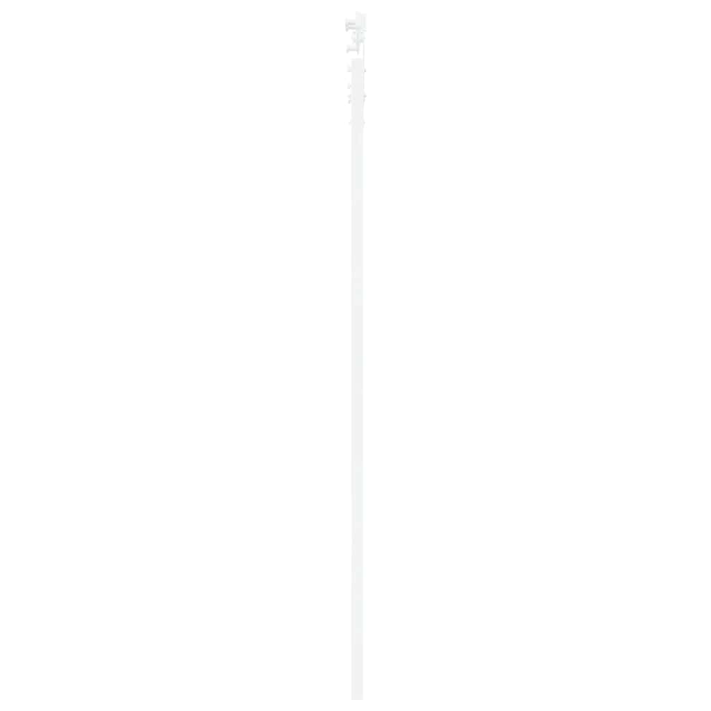 Συρόμενη Πόρτα Λευκό 78 x 211 εκ Μασίφ ξύλο πεύκου και γυαλί - Pakobazaar