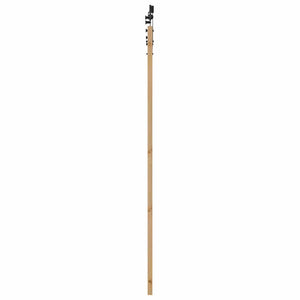 Συρόμενη Πόρτα Φυσικό και Μαύρο 86 x 211 cm - Pakobazaar