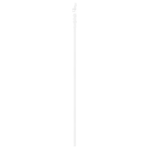 Συρόμενη Πόρτα Λευκό 86 x 198,5 cm Μασίφ ξύλο πεύκου και γυαλί - Pakobazaar