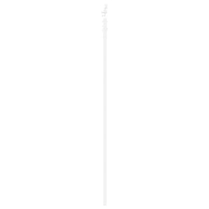 Συρόμενη Πόρτα Λευκό 86 x 211 cm Μασίφ ξύλο πεύκου και γυαλί - Pakobazaar