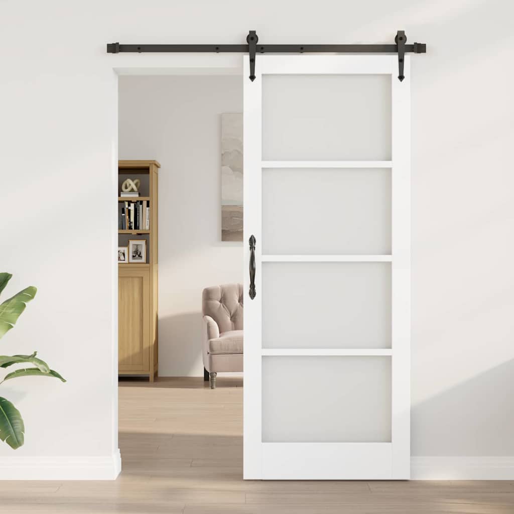 Συρόμενη Πόρτα ORKDAL Λευκό 83 x 211 εκ. - Pakobazaar