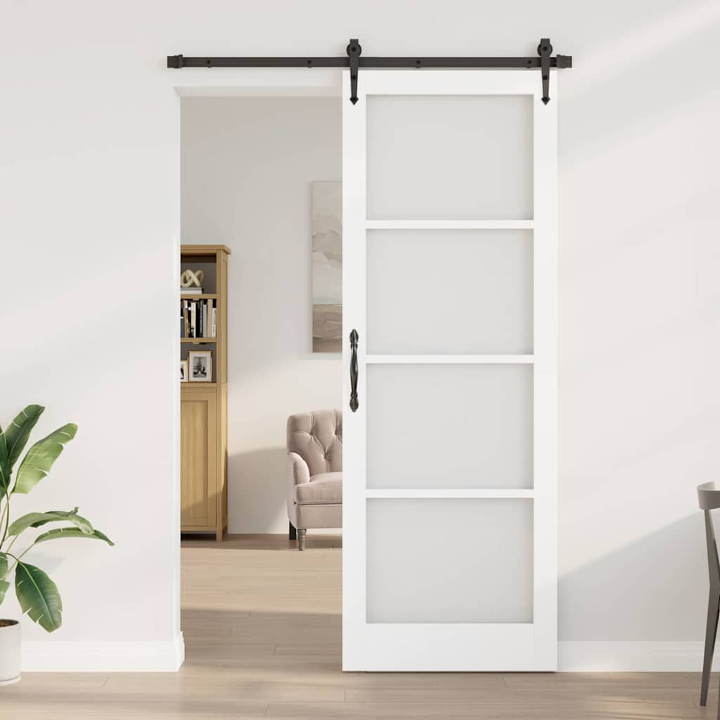 Συρόμενη Πόρτα ORKDAL Λευκό 83 x 232 εκ. - Pakobazaar
