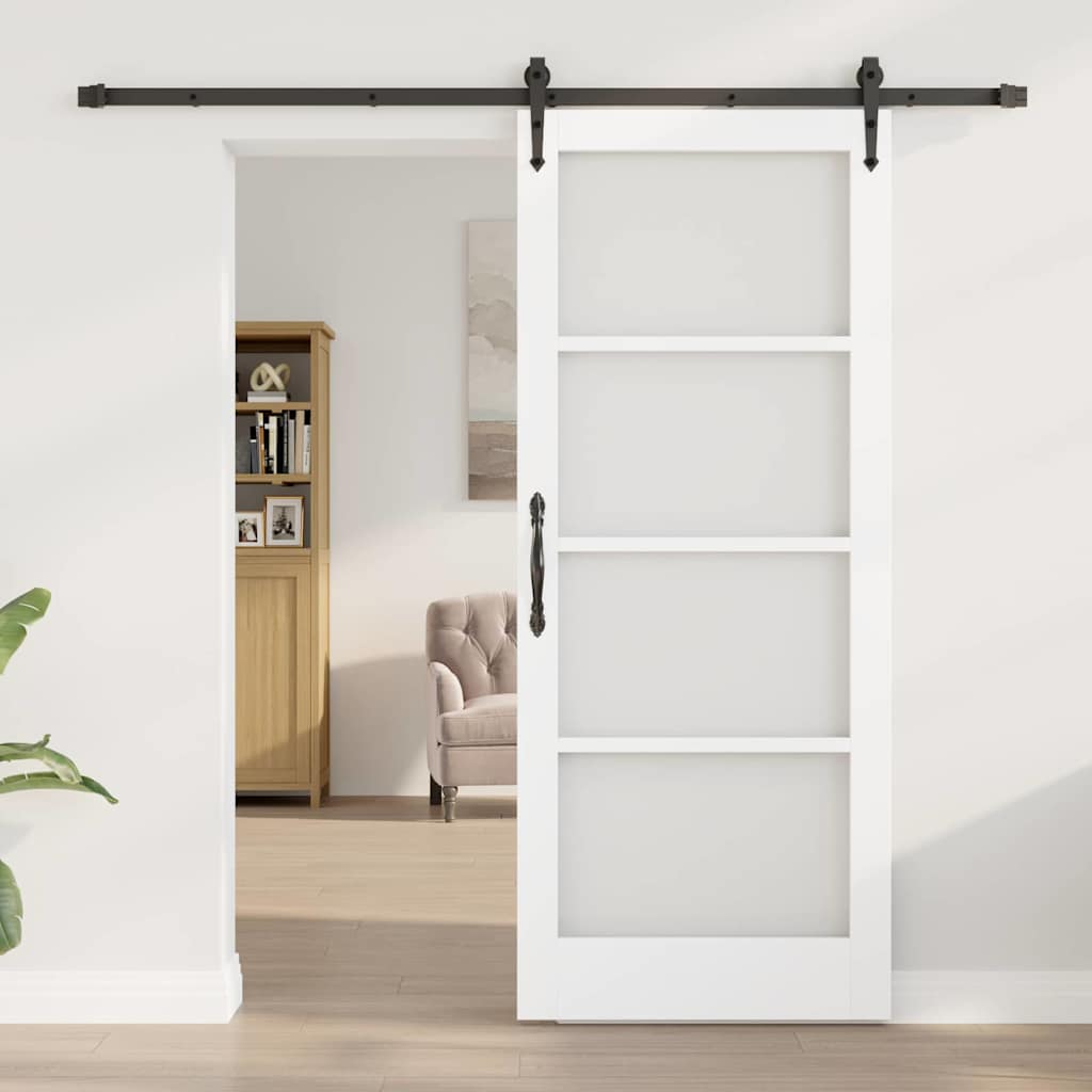 Συρόμενη Πόρτα ORKDAL Λευκό 83 x 202 εκ. - Pakobazaar