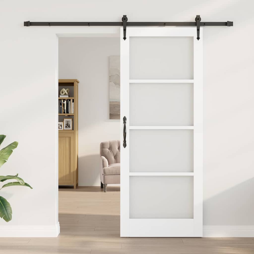 Συρόμενη Πόρτα ORKDAL Λευκό 83 x 211 εκ. - Pakobazaar