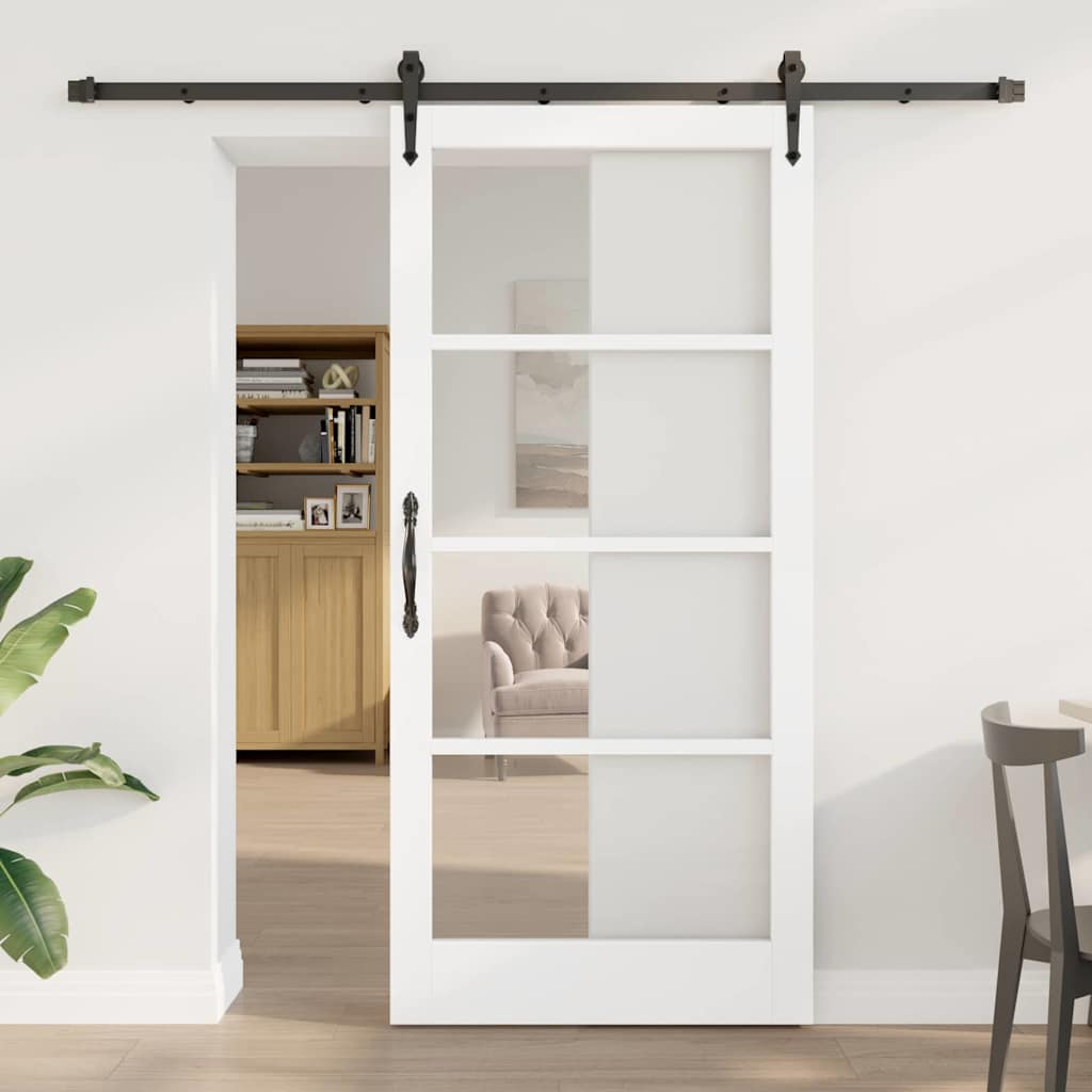 Συρόμενη Πόρτα ORKDAL Λευκό 93 x 202 cm - Pakobazaar