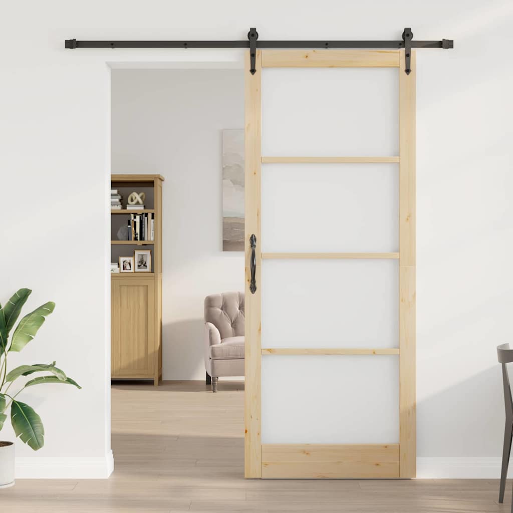 Συρόμενη Πόρτα ORKDAL Φυσικό 93 x 232 εκ. - Pakobazaar