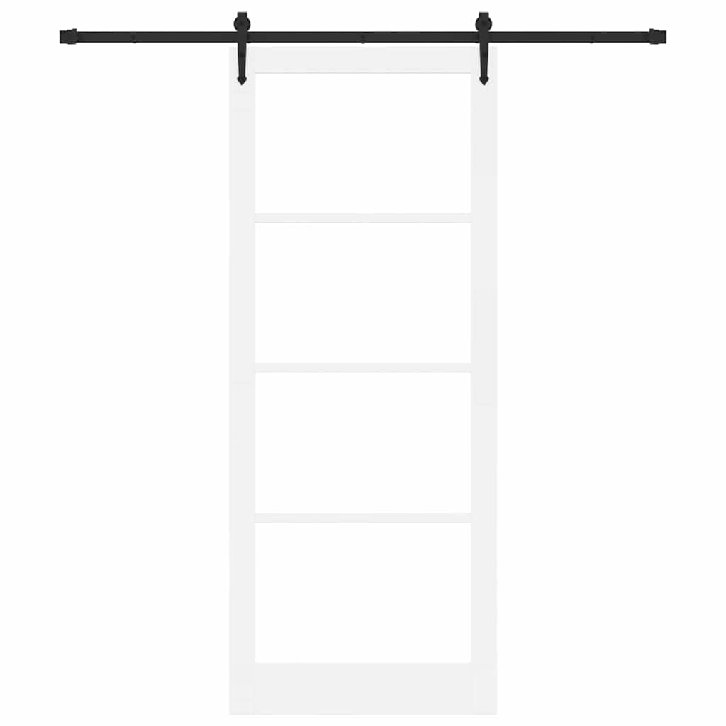 Συρόμενη Πόρτα ORKDAL Λευκό 93 x 232 εκ. - Pakobazaar
