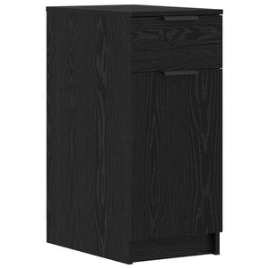 Γραφείο Μαύρη Οξυά Επεξεργασμένο Ξύλο 133 x 50 x 75 εκ