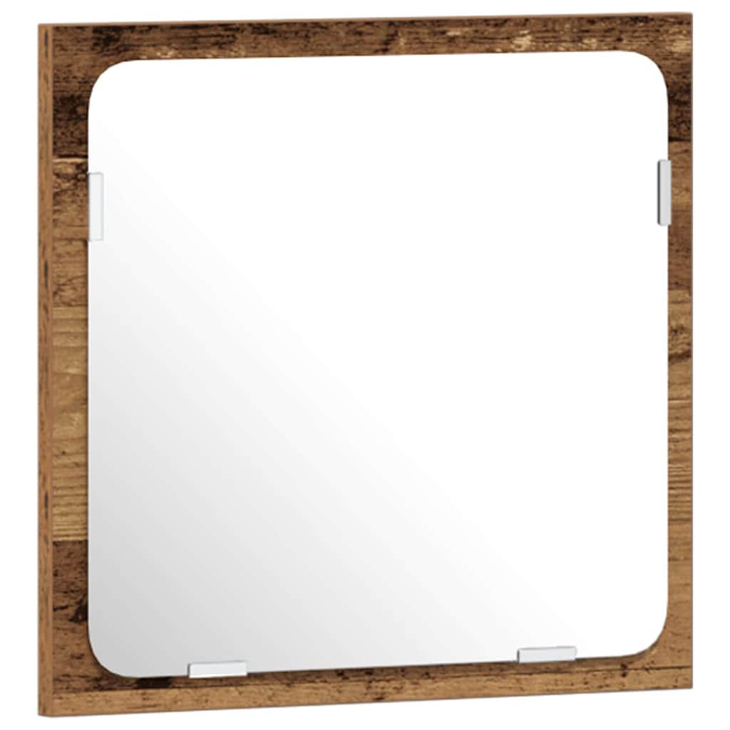 Σετ Επίπλων Μπάνιου 3 pcs Παλιό Ξύλο Επεξεργασμένο ξύλο