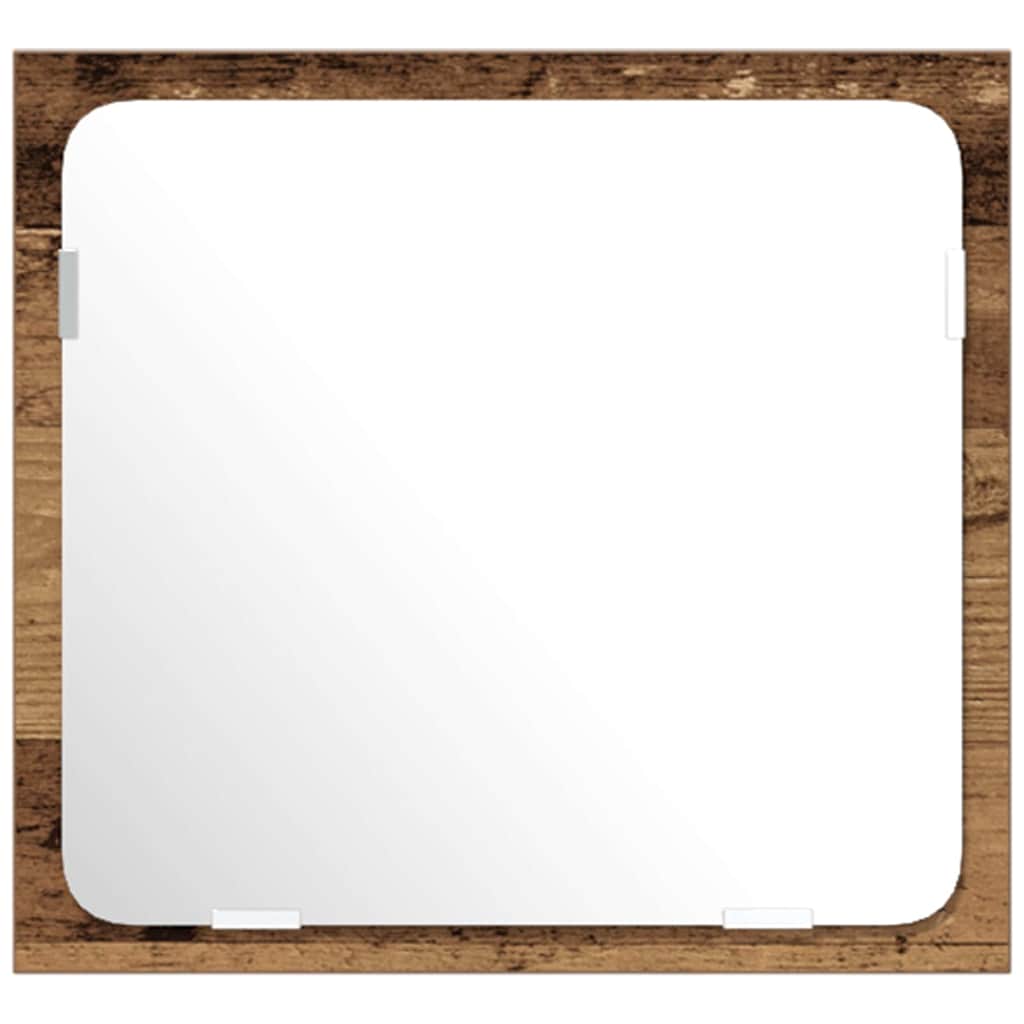 Σετ Επίπλων Μπάνιου 3 pcs Παλιό Ξύλο Επεξεργασμένο ξύλο