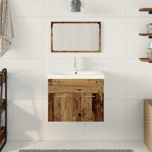 Ντουλάπι Μπάνιου Παλιό ξύλο 60 x 38,5 x 46 cm