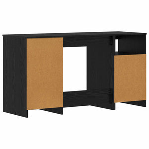 Γραφείο 2 pcs Μαύρη Οξυά 140 x 50 x 76 εκ. Επεξεργασμένο ξύλο - Pakobazaar