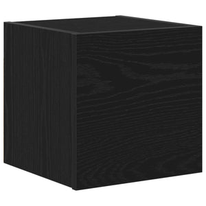 Σετ επίπλου τηλεόρασης 7 pcs Μαύρη Οξυά 100 x 30 x 30 cm - Pakobazaar
